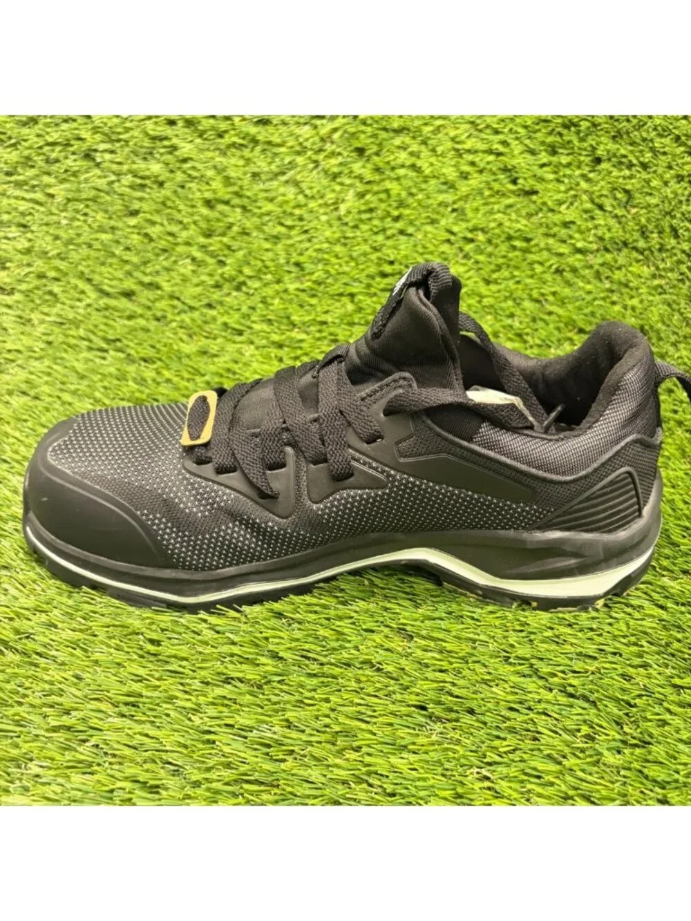 Hard Yakka Icon Mens Size 9 Black White Brown Composite‎ Toe Safety Work Shoes